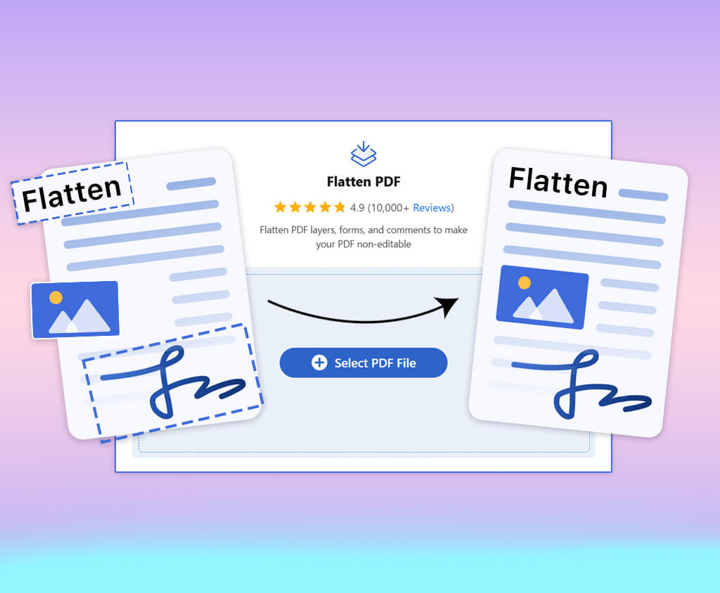 best pdf flattening tool cover