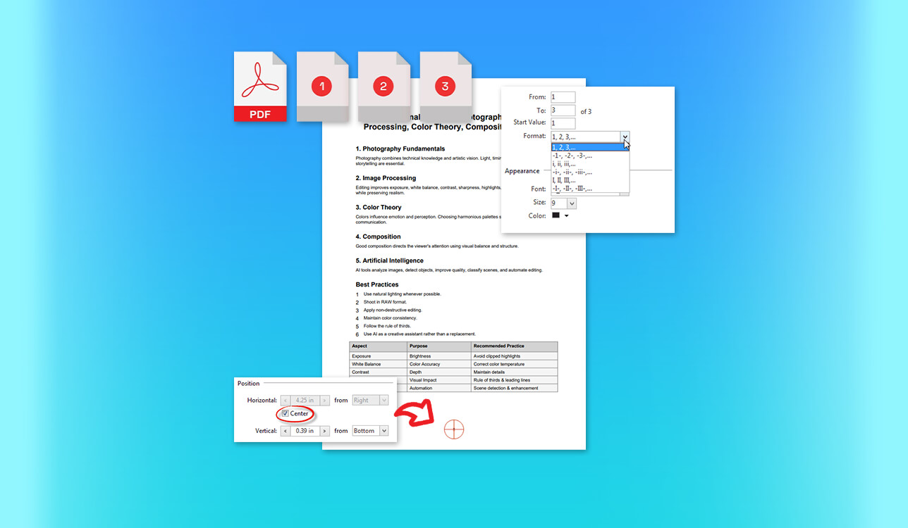 best pdf page numbering editor cover