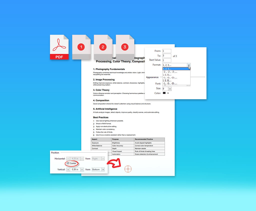 best pdf page numbering editor cover