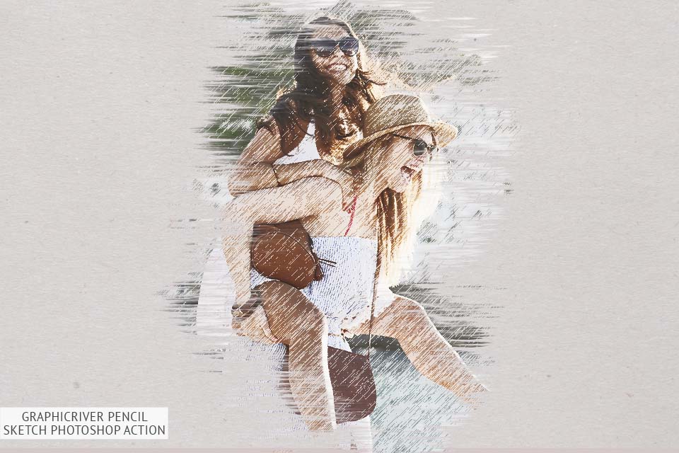graphicriver photoshop action pencil sketch