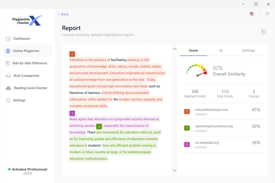 plagiarismcheckerx best plagiarism checker
