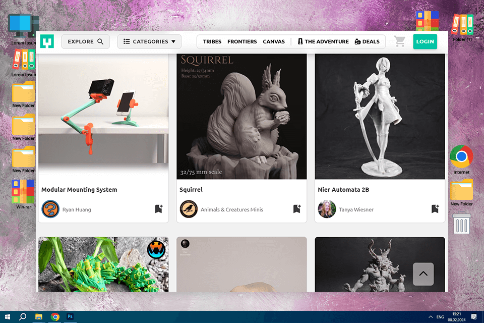 best sites for free 3d models myminifactory