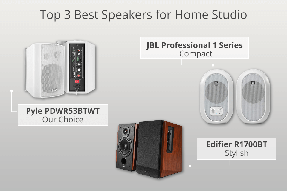 5 Best Speakers For Home Studio in 2023