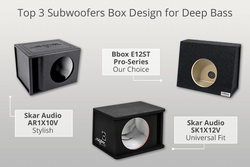 5 Best Subwoofers Box Design For Deep Bass in 2024