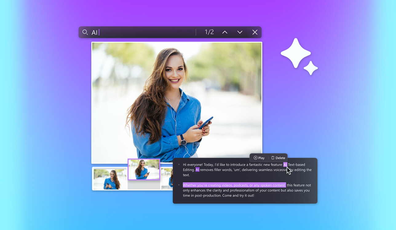 best text-based video editor cover