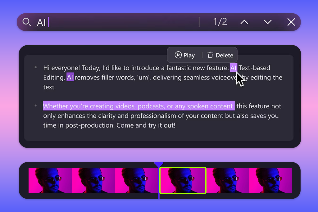 best text-based video editor