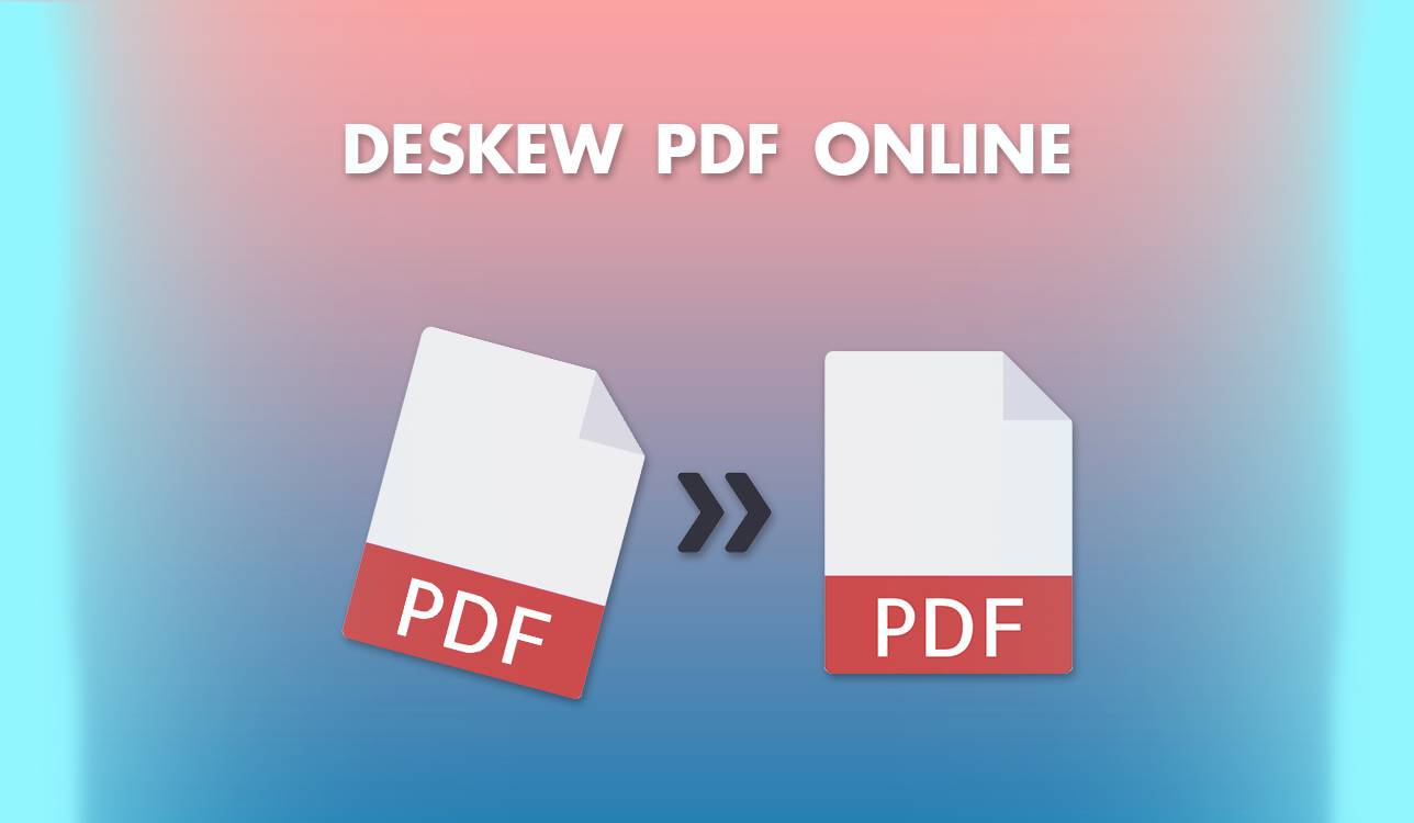 best tool to deskew pdf online cover