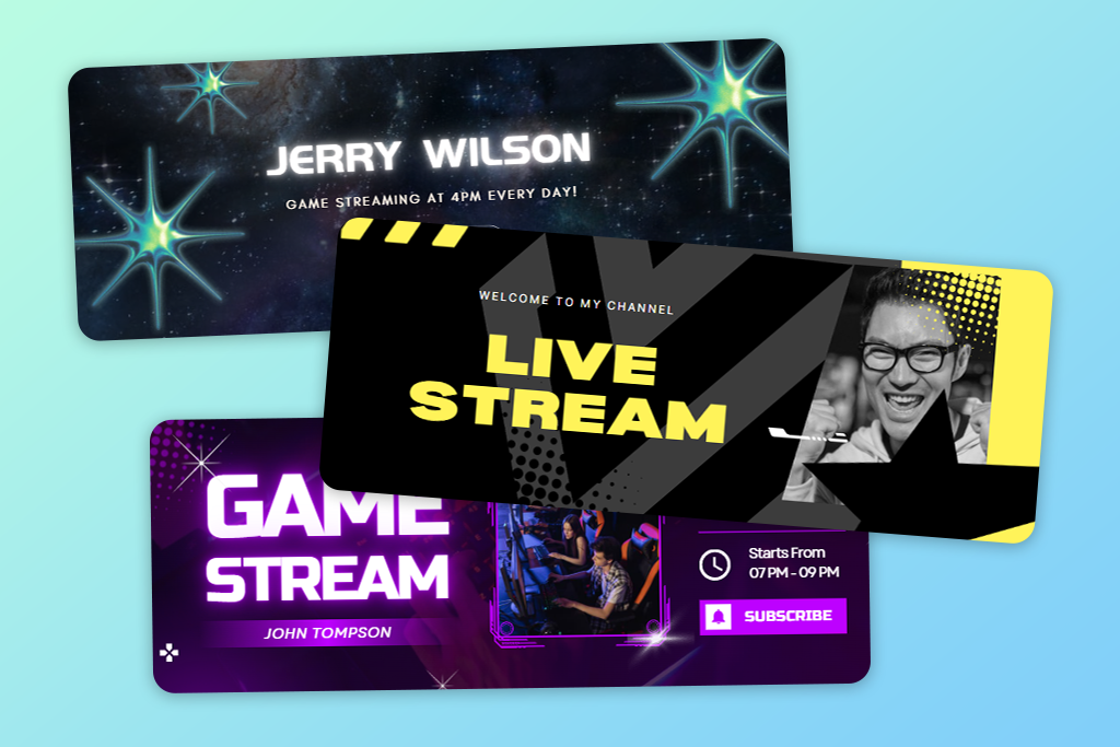 best twitch banner examples