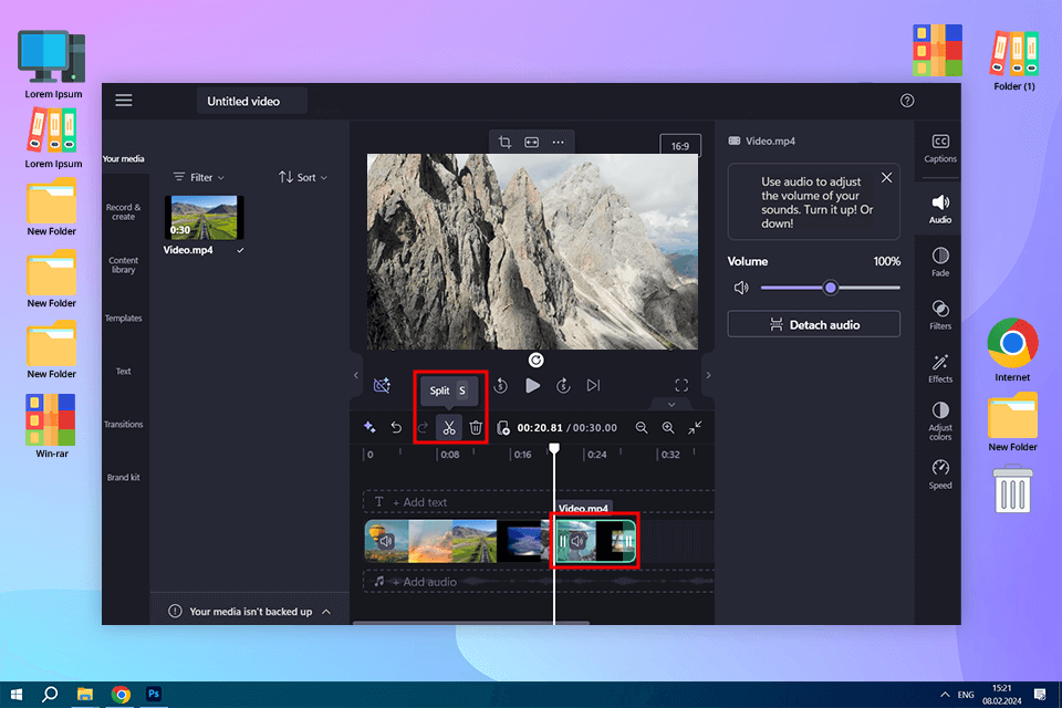 best video cutter online clipchamp