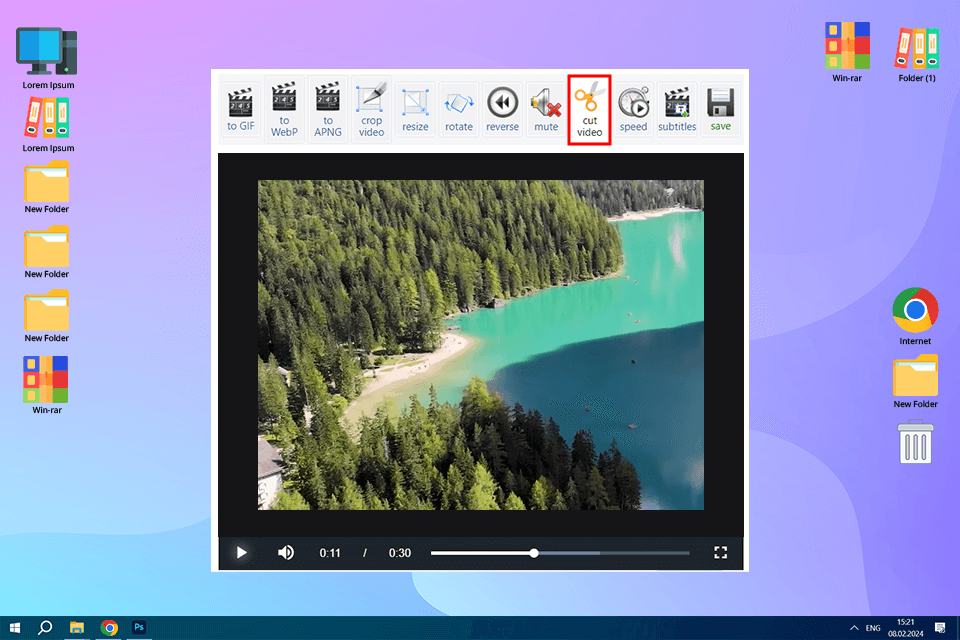 best video cutter online ezgif