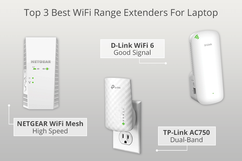 4 Best WiFi Range Extenders For Laptop in
