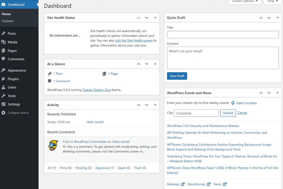 how to wp wordpress blog