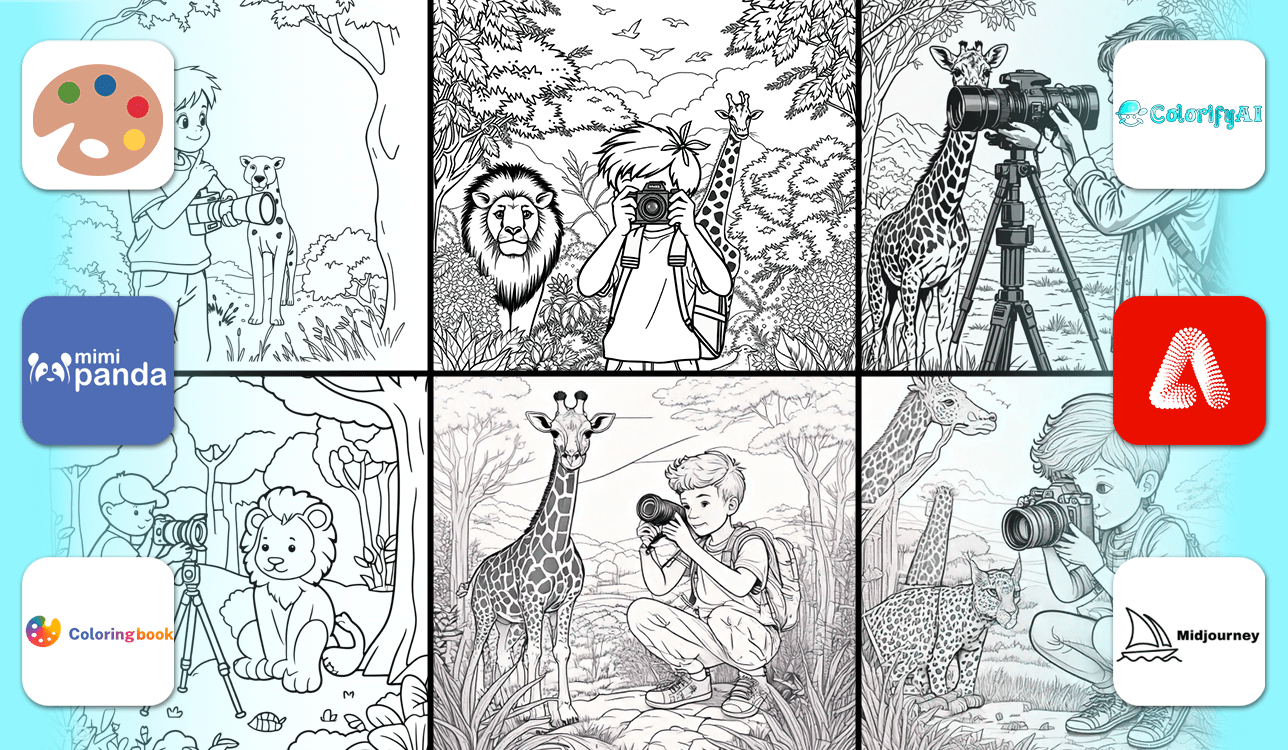 best ai coloring page generator cover