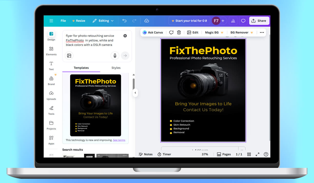 best flyer ai generator