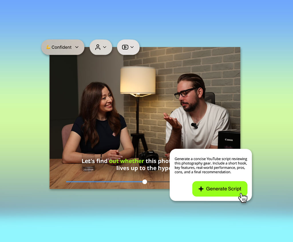 best ai video script generator
