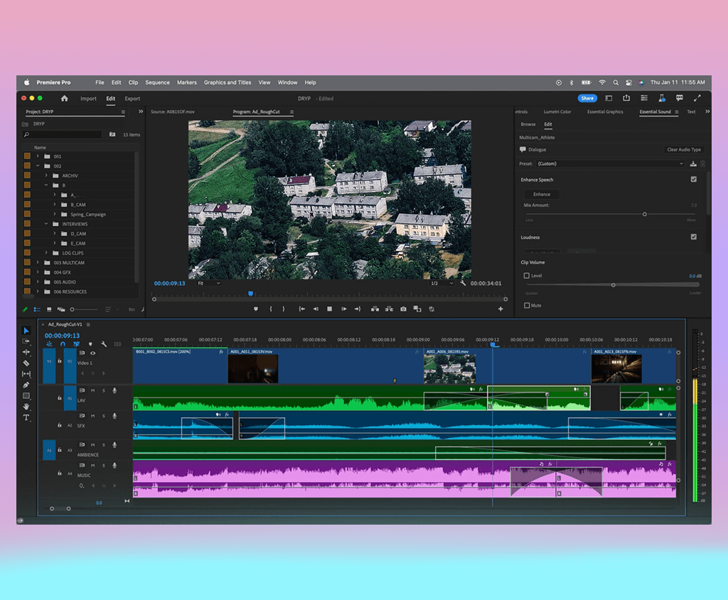 best drone video editing software