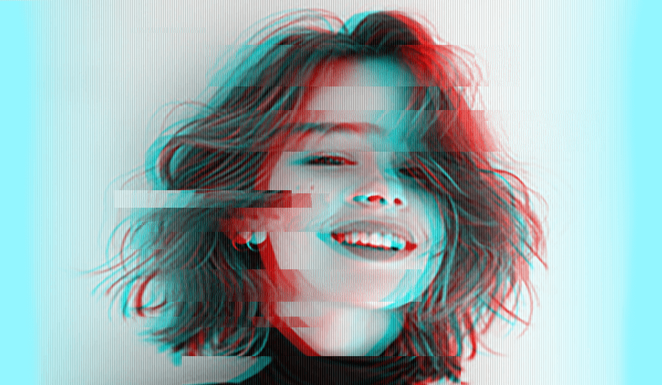 best glitch effect online generator