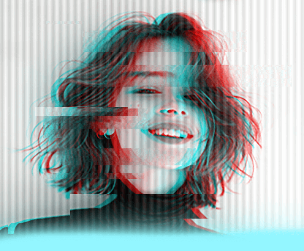 best glitch effect online generator