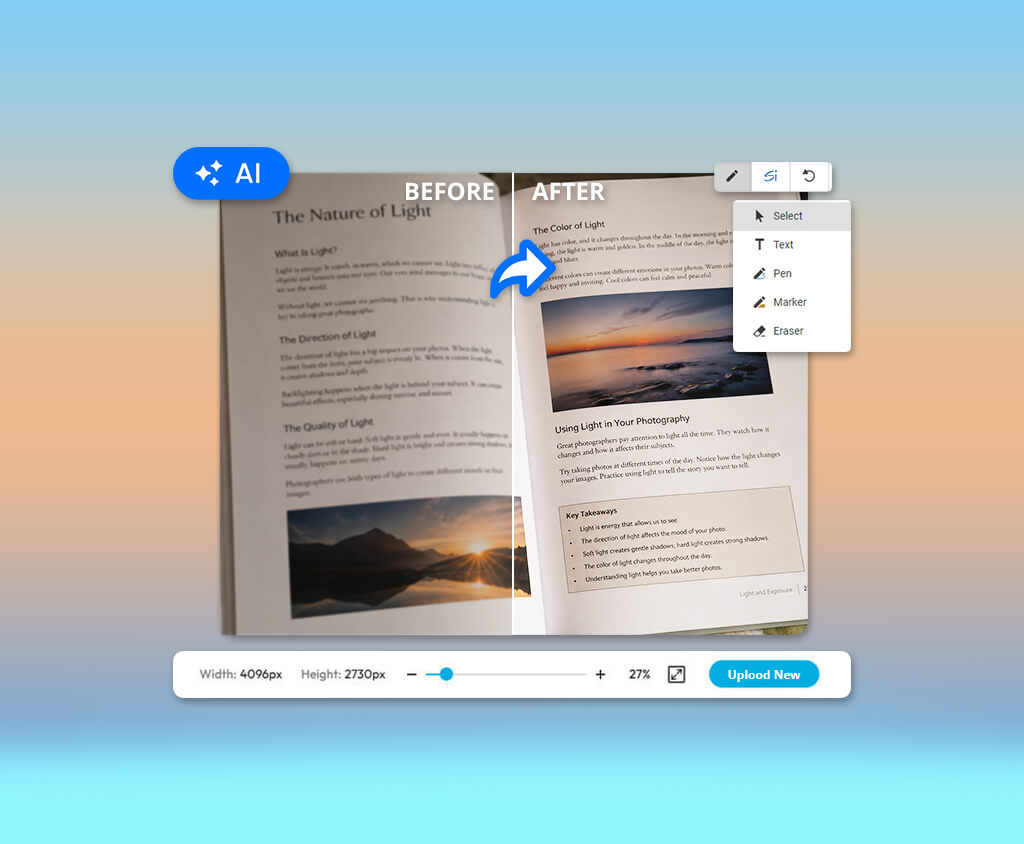 best scanned pdf enhancer cover