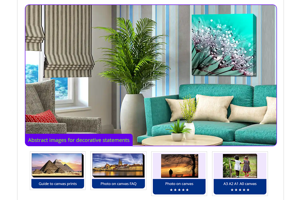 bestphotoposters canvas printing service