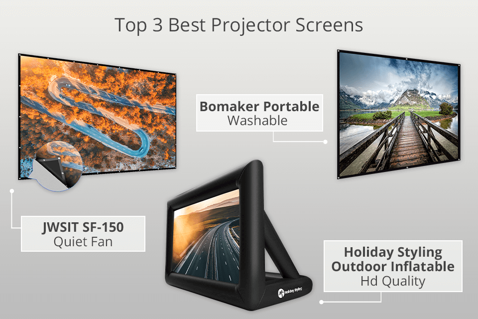 6 Best Projector Screens in 2024