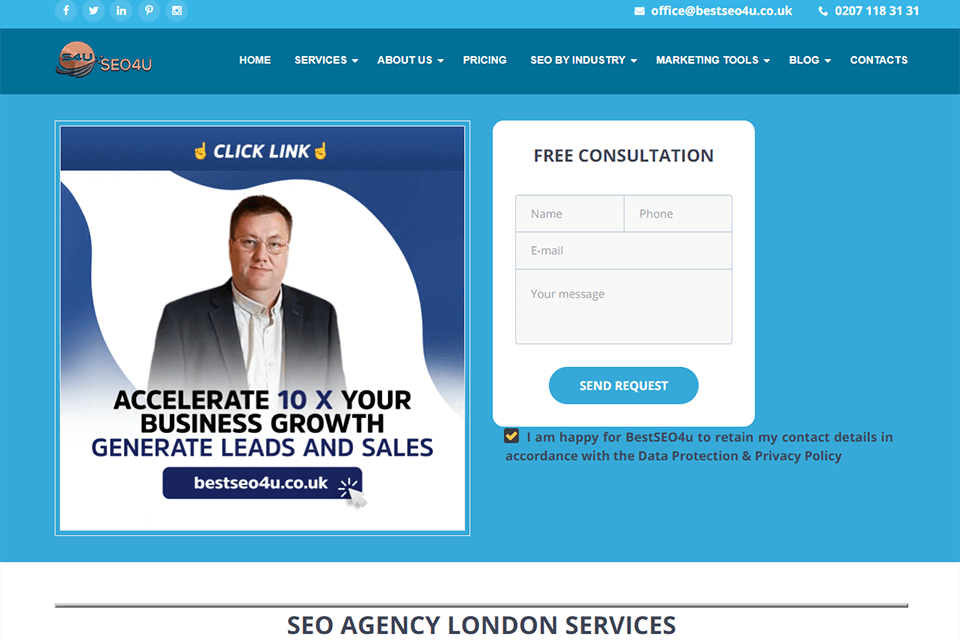 bestseo4u review interface