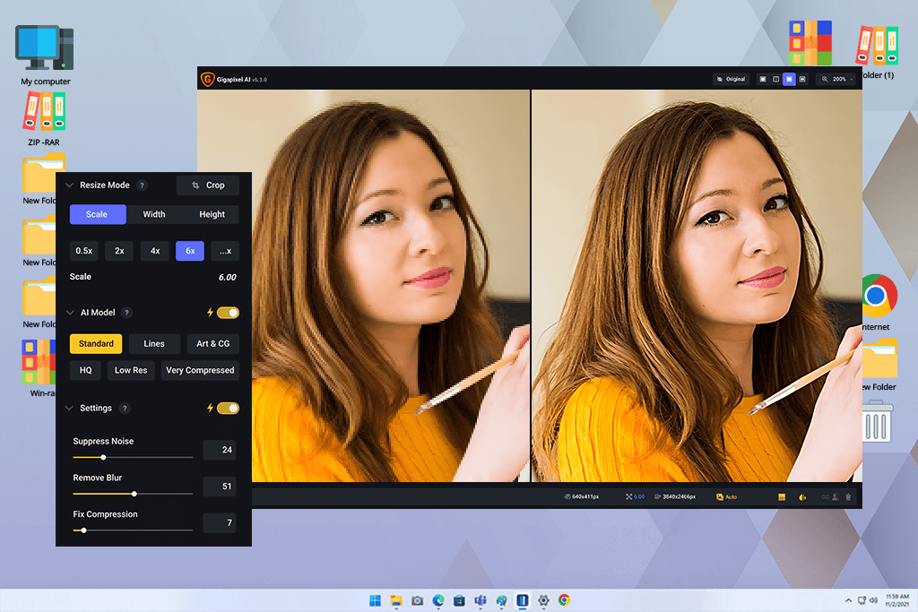 best way to increase resolution of image topaz labs gigapixel ai