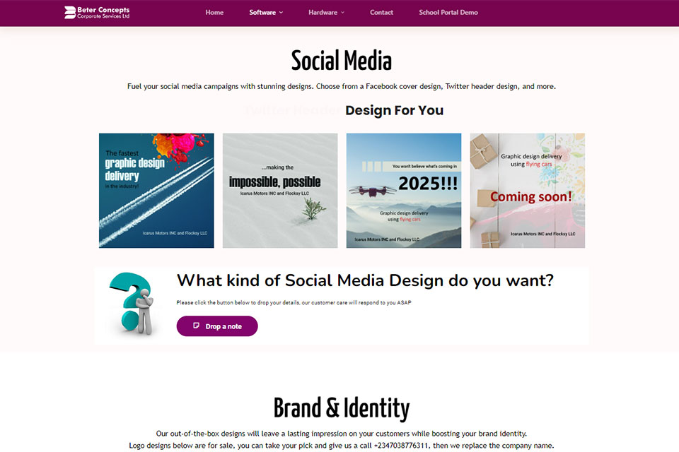 beter concepts graphic design