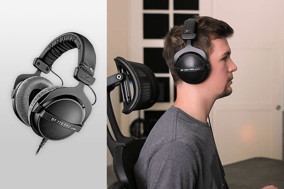 beyerdynamic dt-770 pro headphones for music production