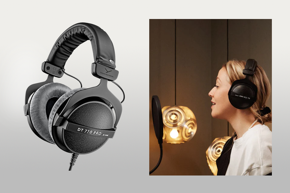 beyerdynamic dt 770 pro headphones for podcasting