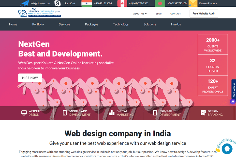 bhavitra technologies interface