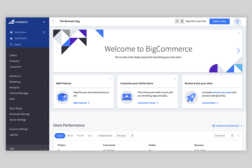 bigcommerce adobe commerce alternative interface