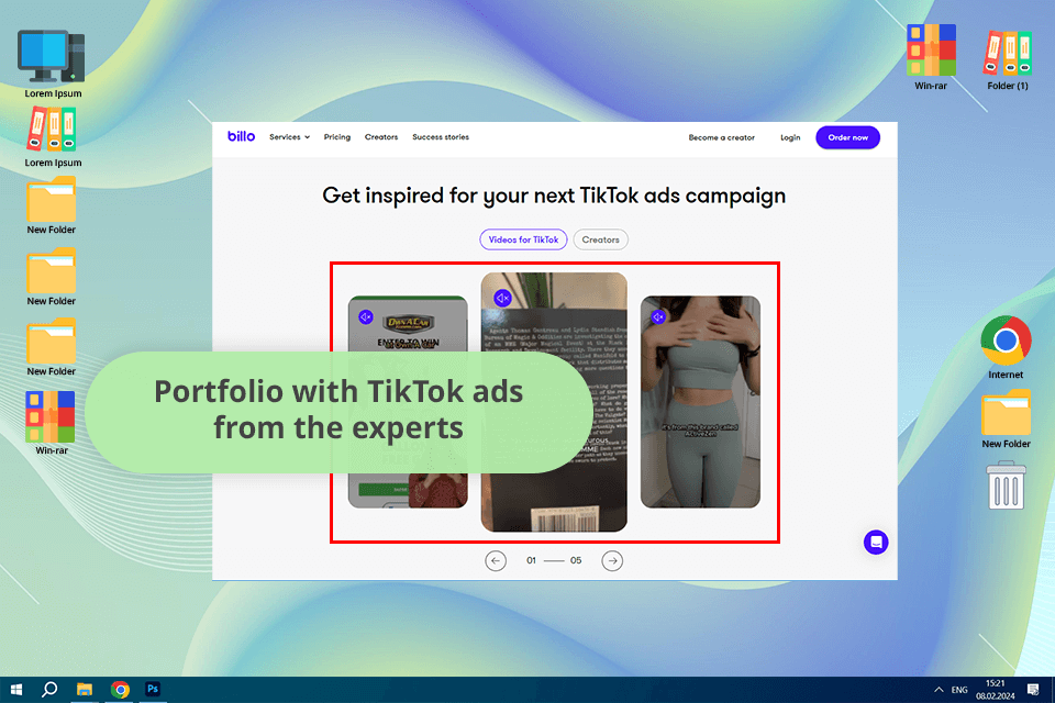 billo tiktok ad maker