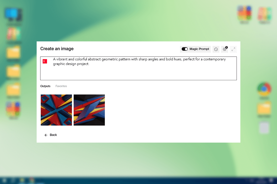 bing ai image creator alternative typeface result