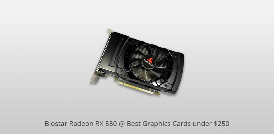 best video card for 250
