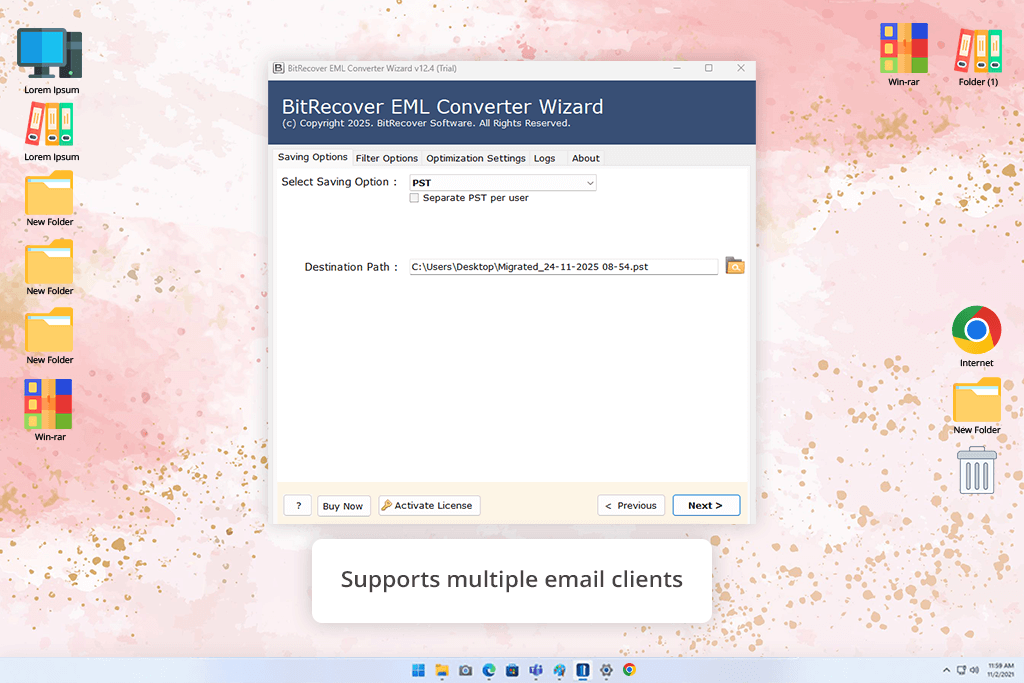 bitrecover interface