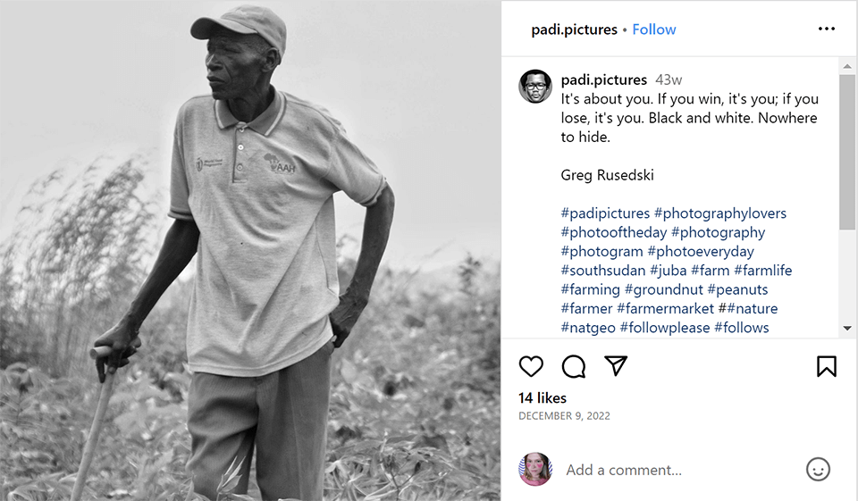 black and white picture inspirational quote