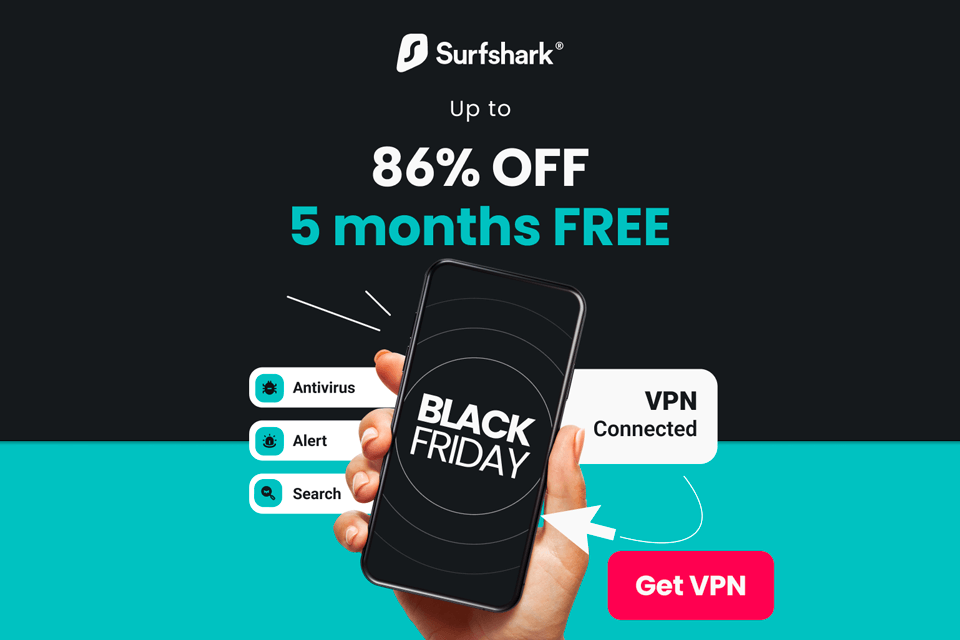 Surfshark Black Friday Deals 2024 Save Your Budget Up to 86