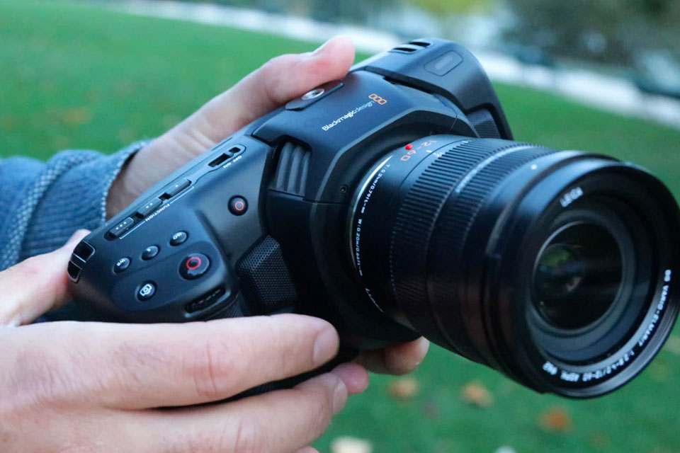 blackmagic pocket cinema 4k videography camera