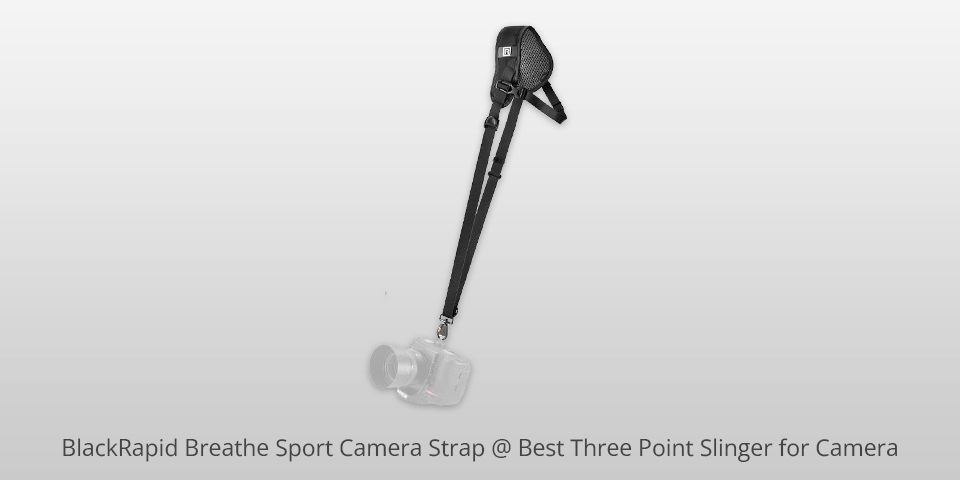 blackrapid breathe sport camera strap 3 point slinger for camera