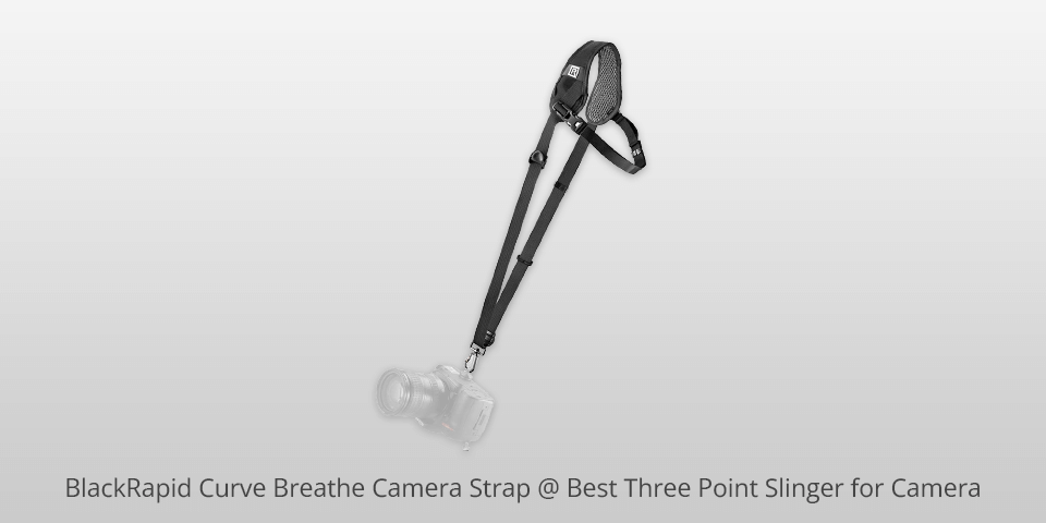blackrapid curve breathe camera strap 3 point slinger for camera