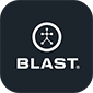 blast golf swing trainer golf swing analyzer logo