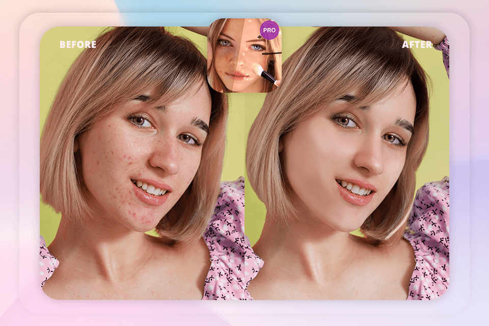 blemish remover app visage lab