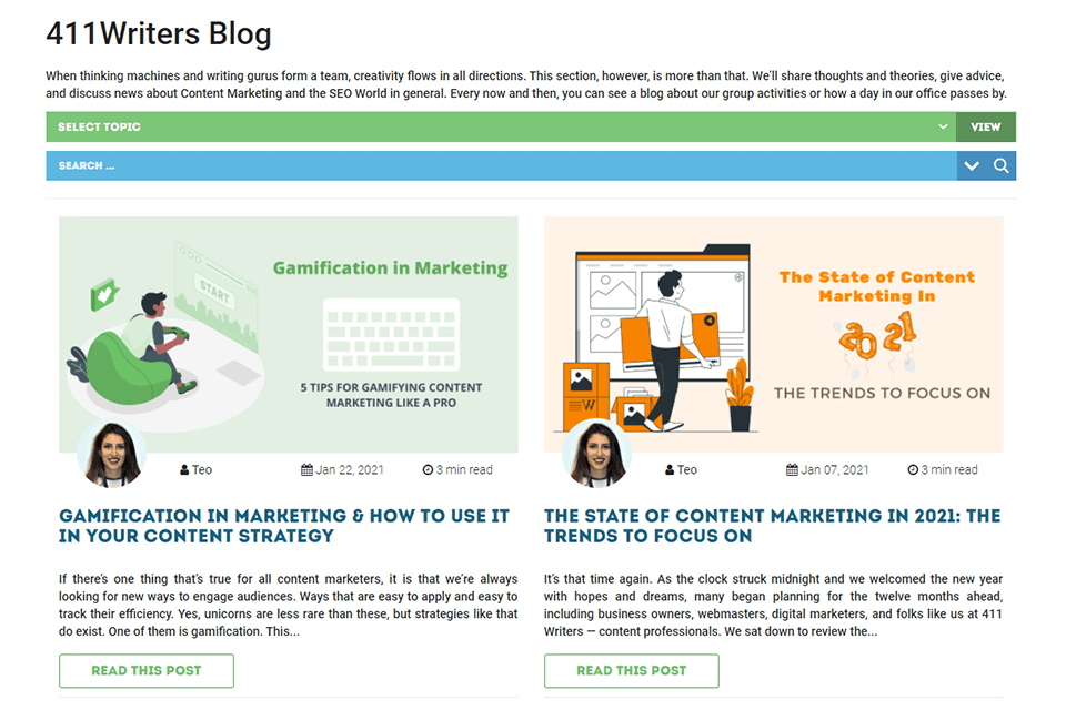 blog 411writers review