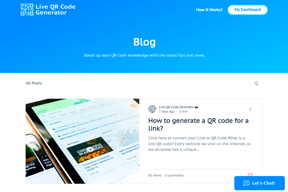 blog live qr code generator review