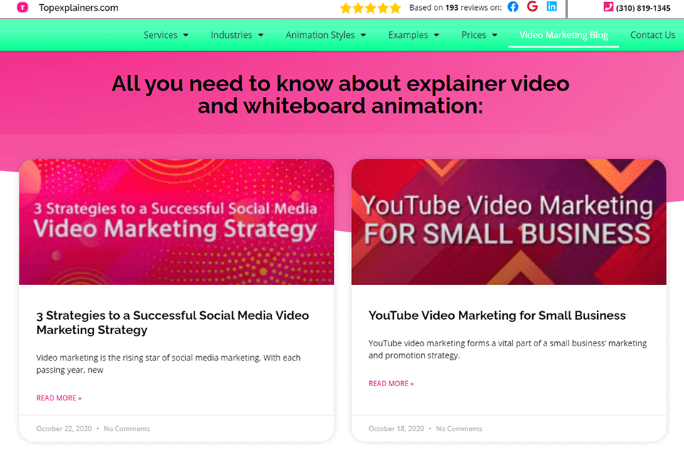 blog top explainer review