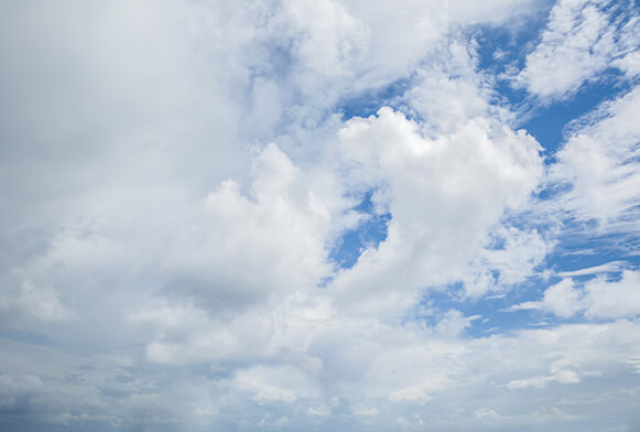 blue sky overlay