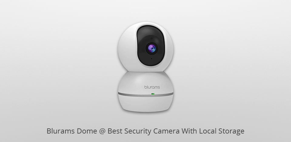blurams dome security camera with local storage