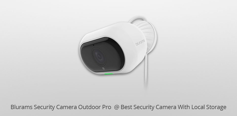 blurams outdoor pro  security camera with local storage