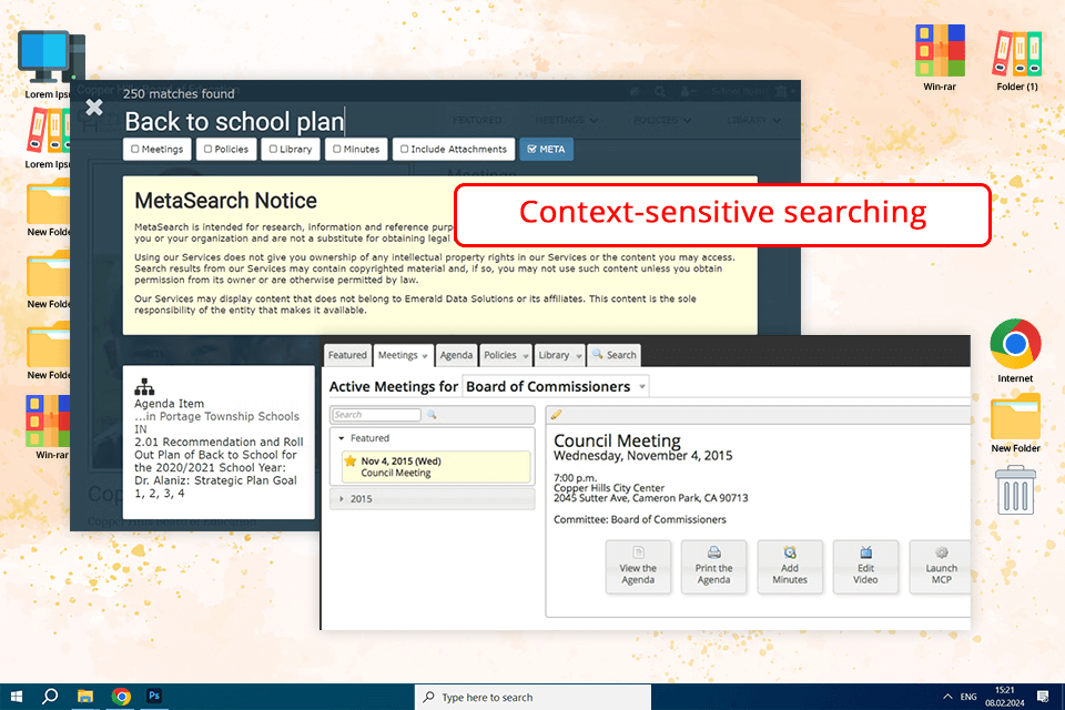 boarddocs board management software interface